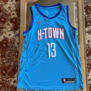 Nike Light Blue H-Town Jersey